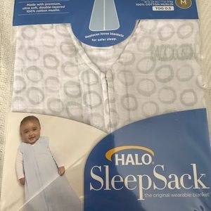 NWT Halo SleepSack, Medium, M, 6 to 12 mos. Muslin